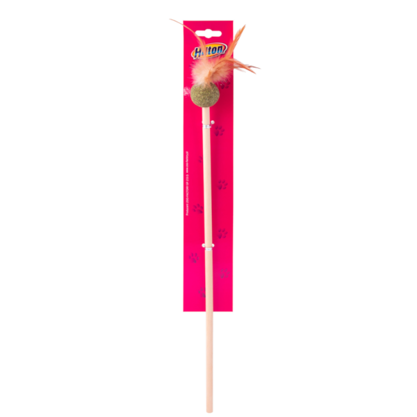 HILTON FEATHER WAND 42CM - CAT TOY