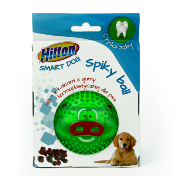 Hilton spiky ball piłka dla psa czerwona|Hilton spiky ball piłka dla psa różowa||
