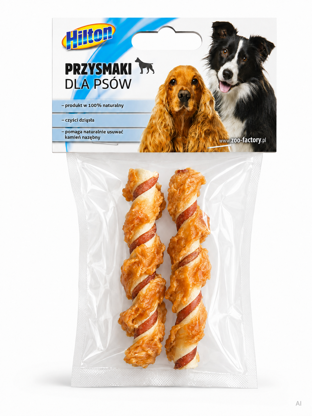 HILTON FREEZE-DRIED DUCK AND PEAR 50G DOG TREAT