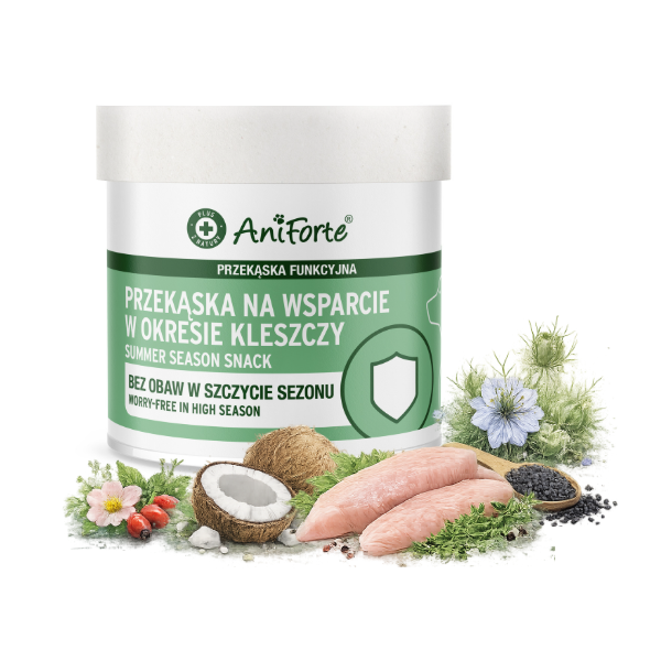AniForte® - PRZYSMAK NA WSPARCIE W OKRESIE KLESZCZY