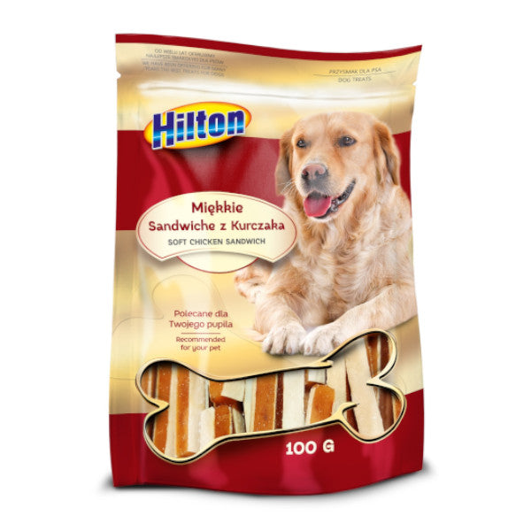 HILTON SOFT CHICKEN SANDWICH MIĘKKIE PRZYSMAKI Z KURCZAKA 100G
