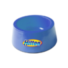 Hilton non skid melamine bowl for dog cat blue