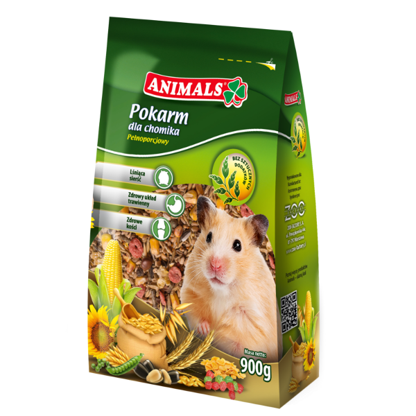 Animals food for hamster 900g