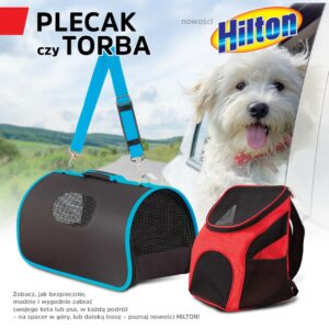 HILTON BACKPACK CARRIERS AND TRANSPORT BAG FOR DOGS AND CATS